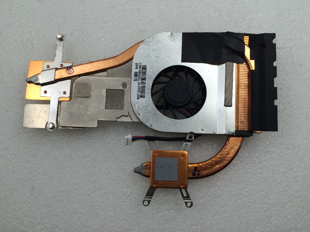 Original For asus laptop heatsink cooling fan cpu cooler N81V N81P N81 CPU heatsink 13N0-58A0301