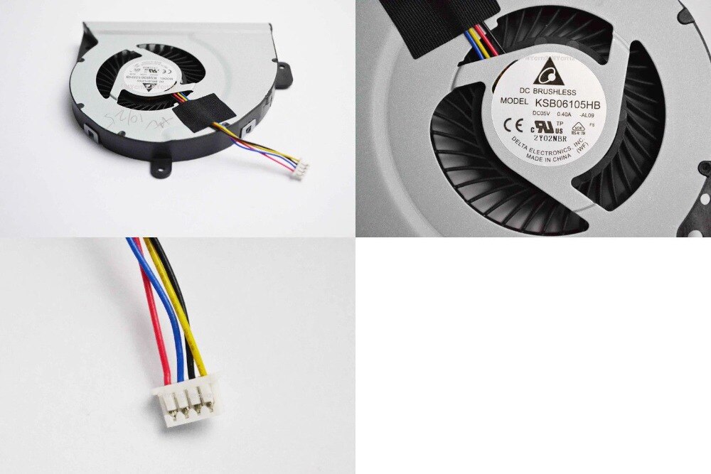 New CPU Cooling Fan 4 pins For Asus X53S X43 X43S X43SC K53S K53SJ K43 A43 A53S.