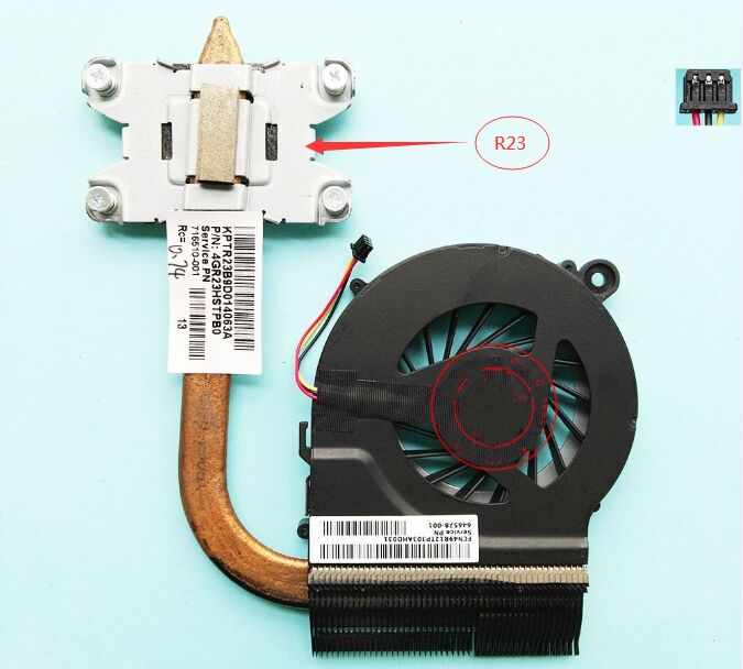 Original free shipping cooler for HP G4-1000 G6-1000 G4 G6 cooling heatsink and fan 716510-001 Motherboard R23 Original free shipping cooler for HP G4-1000 G6-1000 G4 G6 cooling heatsink and fan 716510-001 Motherboard R23