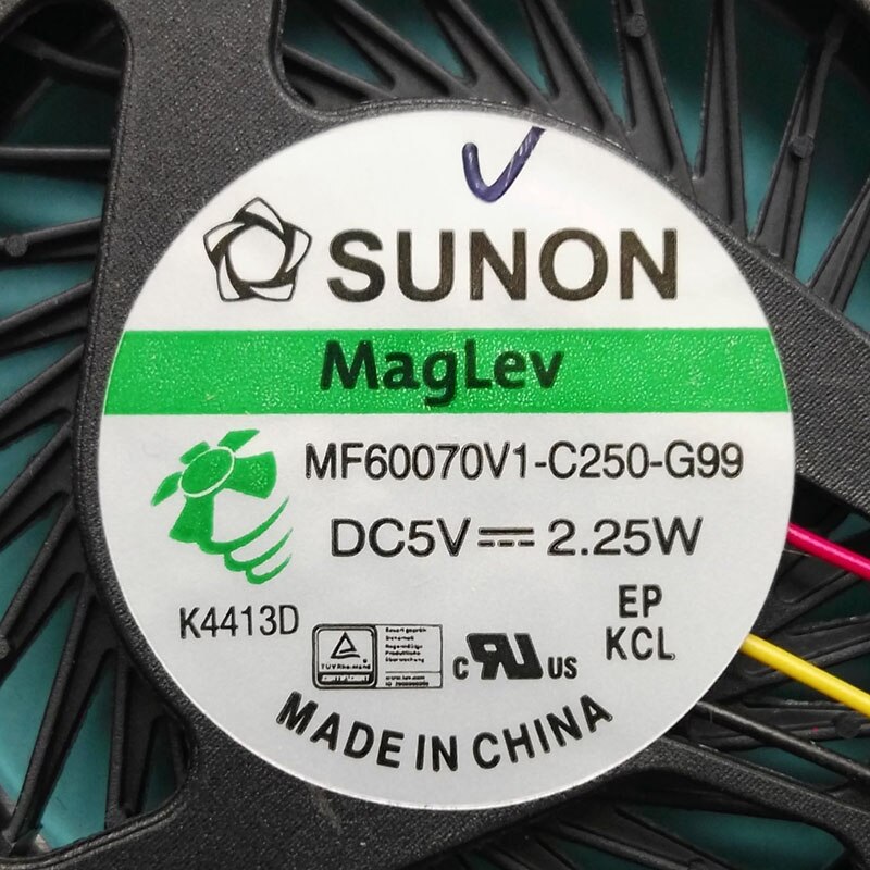 New original radiator for ACER Aspire E1-510 E1-410G laptop CPU cooling fan cooler heatsink MF60070V1-C250-G99 AT12R001SS0