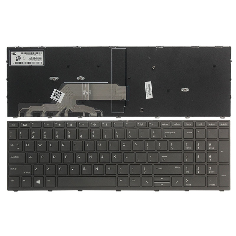New US laptop keyboard for HP Probook 450 G5 455 G5 470 G5 English black keyboard