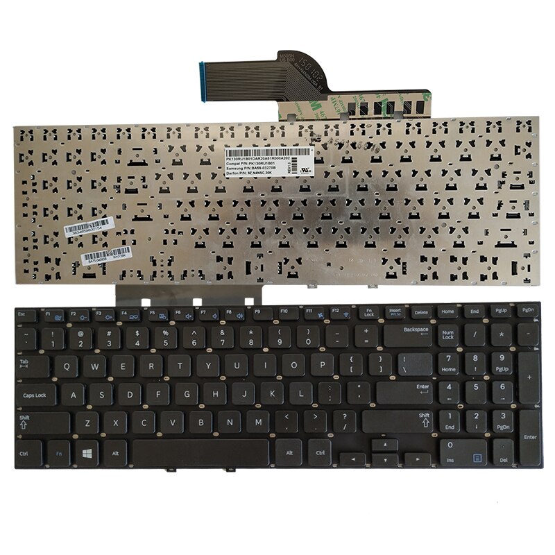 for Samsung 270E5V 270E5E 275E5E Laptop US Keyboard Palmrest W/Touchpad 