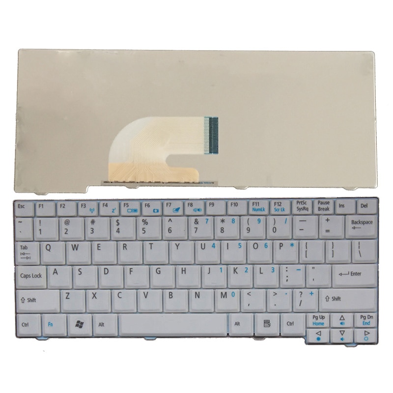 NEW US laptop Keyboard for Acer Aspire One ZG5 D150 A150 A150L ZA8 ZG8 D210 D250 A110 AO531H Emachines EM250 English keyboard