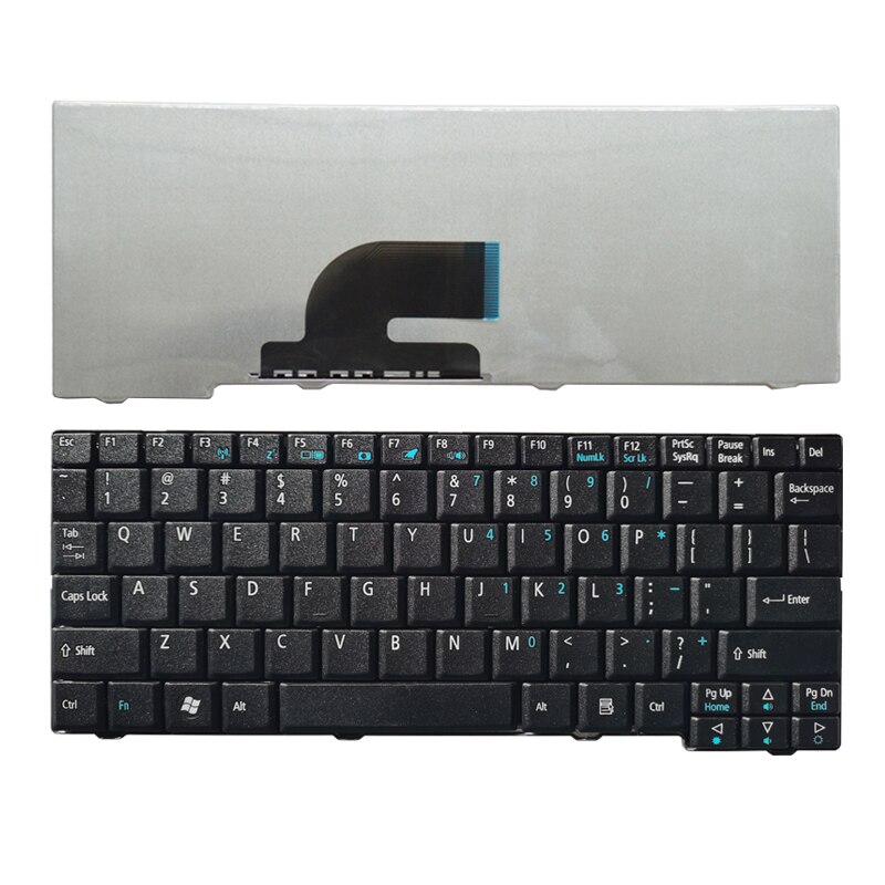 NEW US laptop Keyboard for Acer Aspire One ZG5 D150 A150 A150L ZA8 ZG8 D210 D250 A110 AO531H Emachines EM250 English keyboard