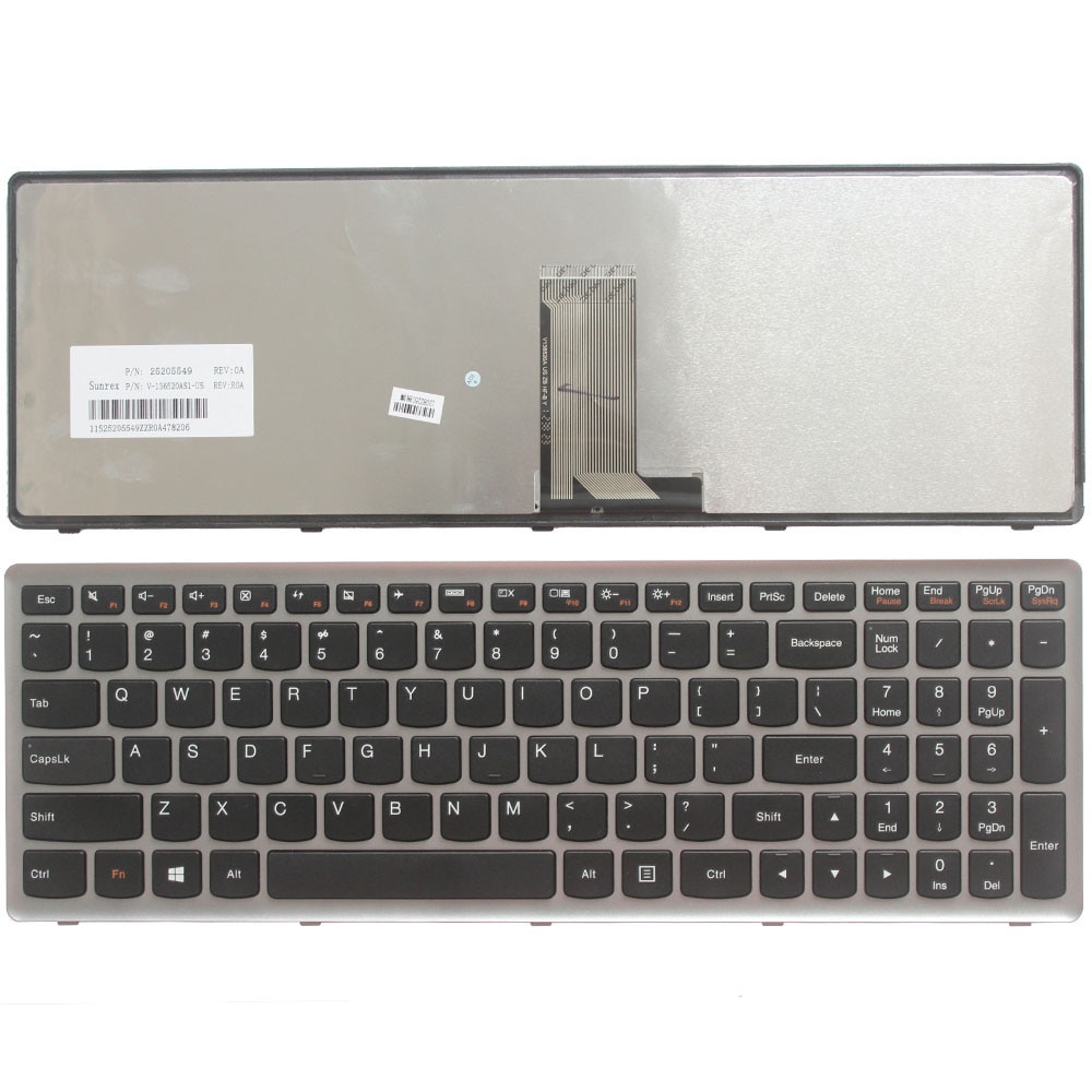 NEW US keyboard for Lenovo Ideapad Z710 U510 US laptop keyboard NO Backlight NEW US keyboard for Lenovo Ideapad Z710 U510 US laptop keyboard NO Backlight