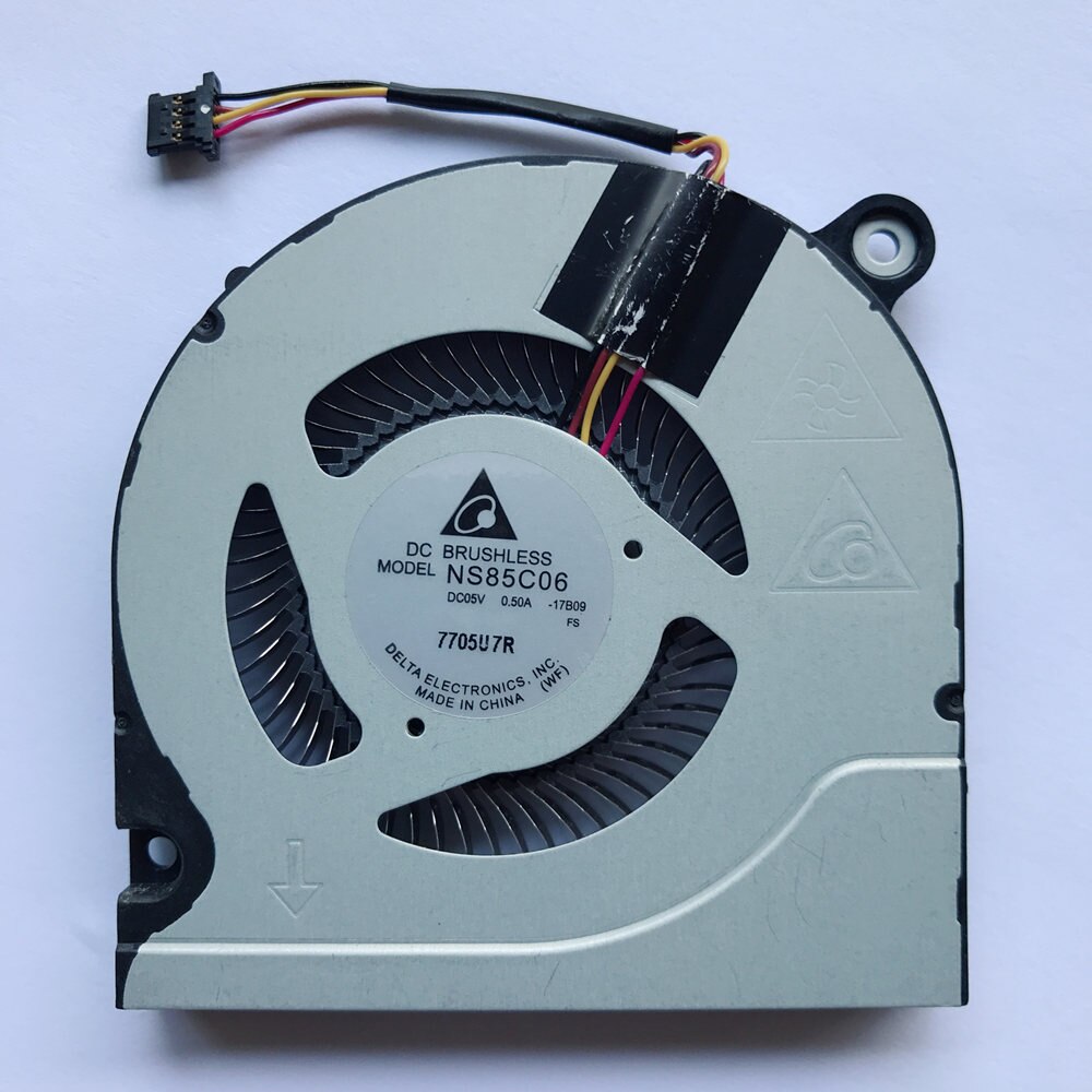 New laptop CPU cooling fan Cooler Notebook PC for DELTA DC BRUSHLESS MODEL ns85c06-17b09 DC05V 0.50A FS