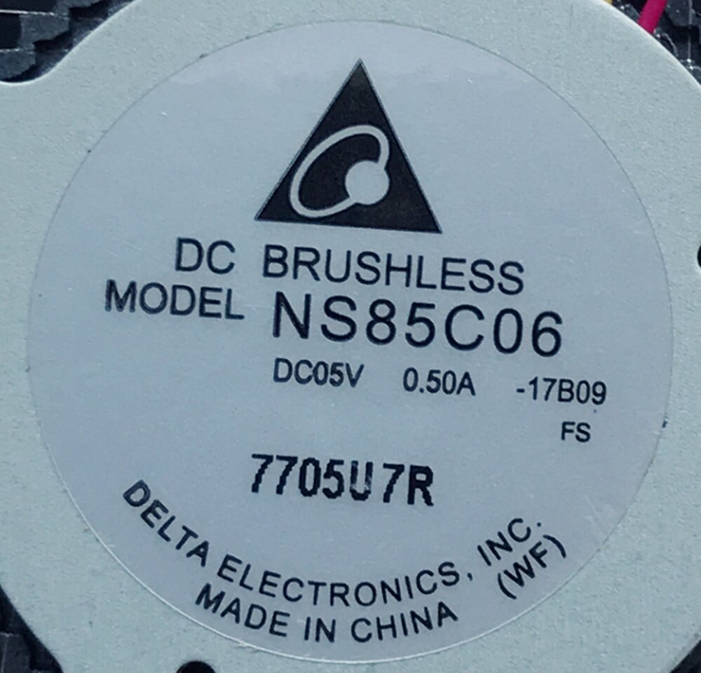 New laptop CPU cooling fan Cooler Notebook PC for DELTA DC BRUSHLESS MODEL ns85c06-17b09 DC05V 0.50A FS