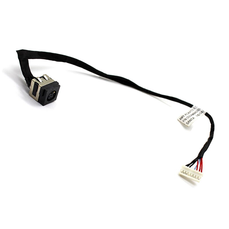 Laptop jack DC power Socket Connector Cable For Dell Inspiron 7000 7557 7559 5576 15-7557 Power interface
