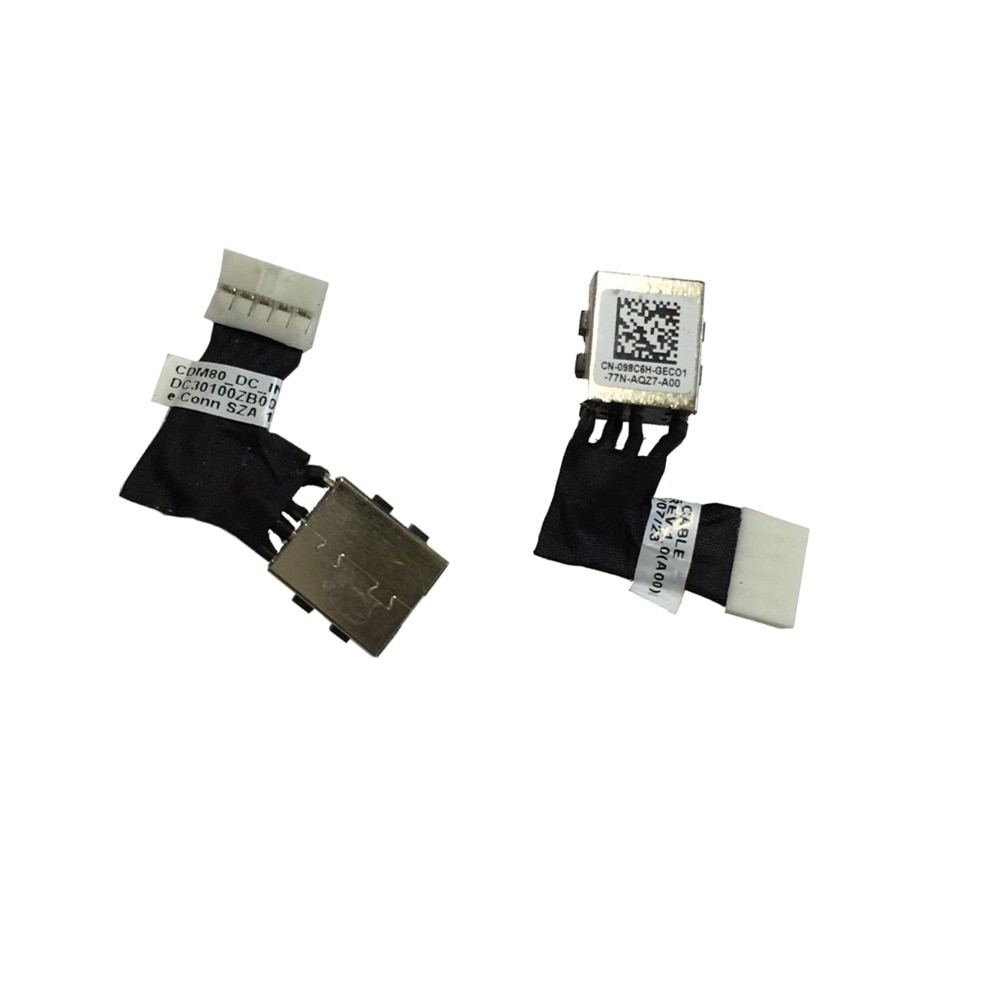 Laptop jack DC power Socket Connector Cable For Dell Latitude E5580 M3520 098C6H Power interface Laptop jack DC power Socket Connector Cable For Dell Latitude E5580 M3520 098C6H Power interface