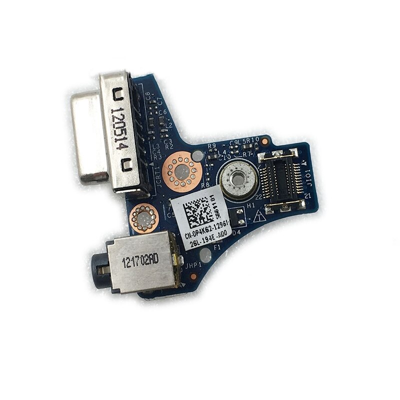 Original PAL70 LS-6611P P4K62 Board For Dell Latitude E6320 Laptop Audio VGA Port Daughter Circuit Board CN-0P4K62