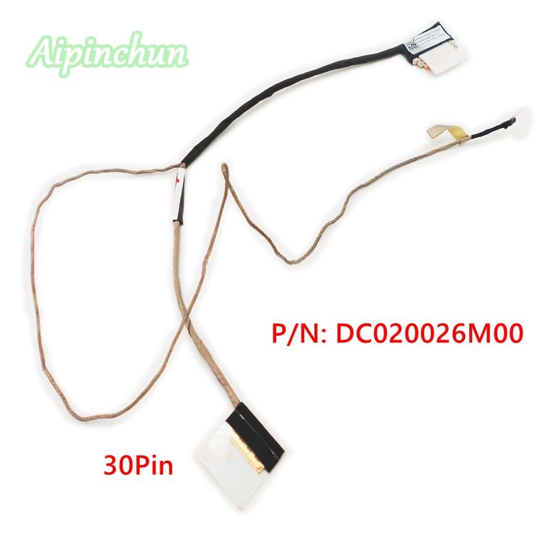 Cable Length: DC020027J00 40PIN, Color: 1 Piece ShineBear New AHL50 Cable for HP 250G4 255G4 250 G4 255 G4 15-AC 15-AF TPN-C125 LCD LVDS Cable DC020026M00 30PIN DC020027J00 40PIN 