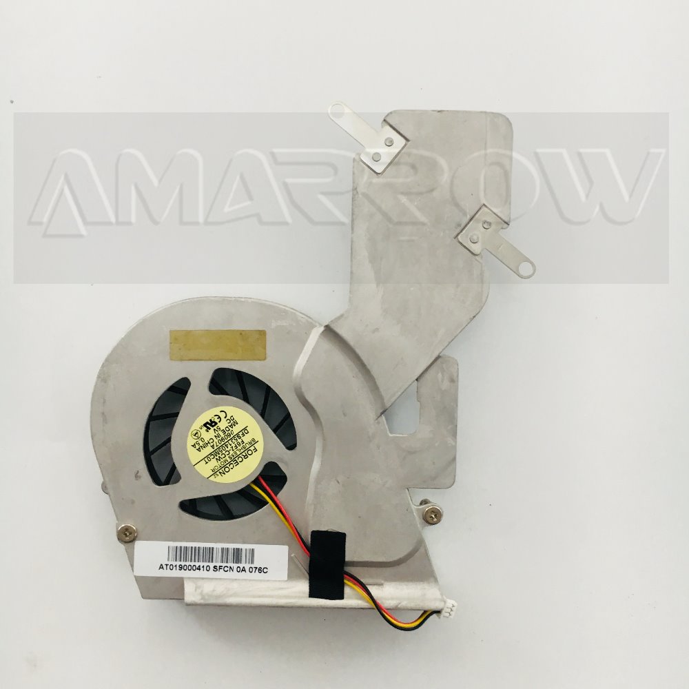 Original laptop heatsink cooling fan cpu cooler For TOSHIBA A200 A205 A210 A215 AT019000110 AT019000410 AT019000400
