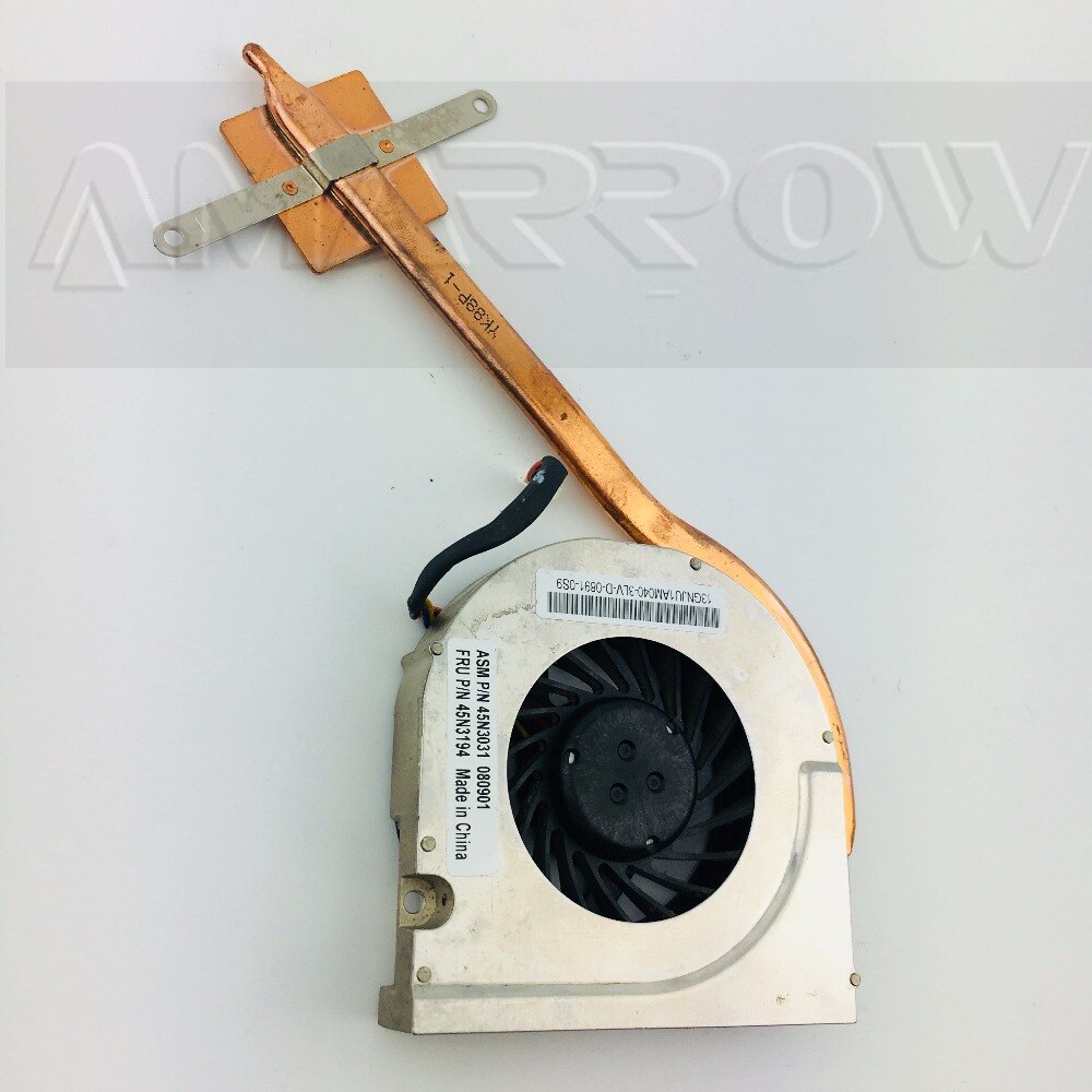 Original free shipping CPU heatsink cooling fan For Lenovo SL300 45N3194 13GNJU1AM040