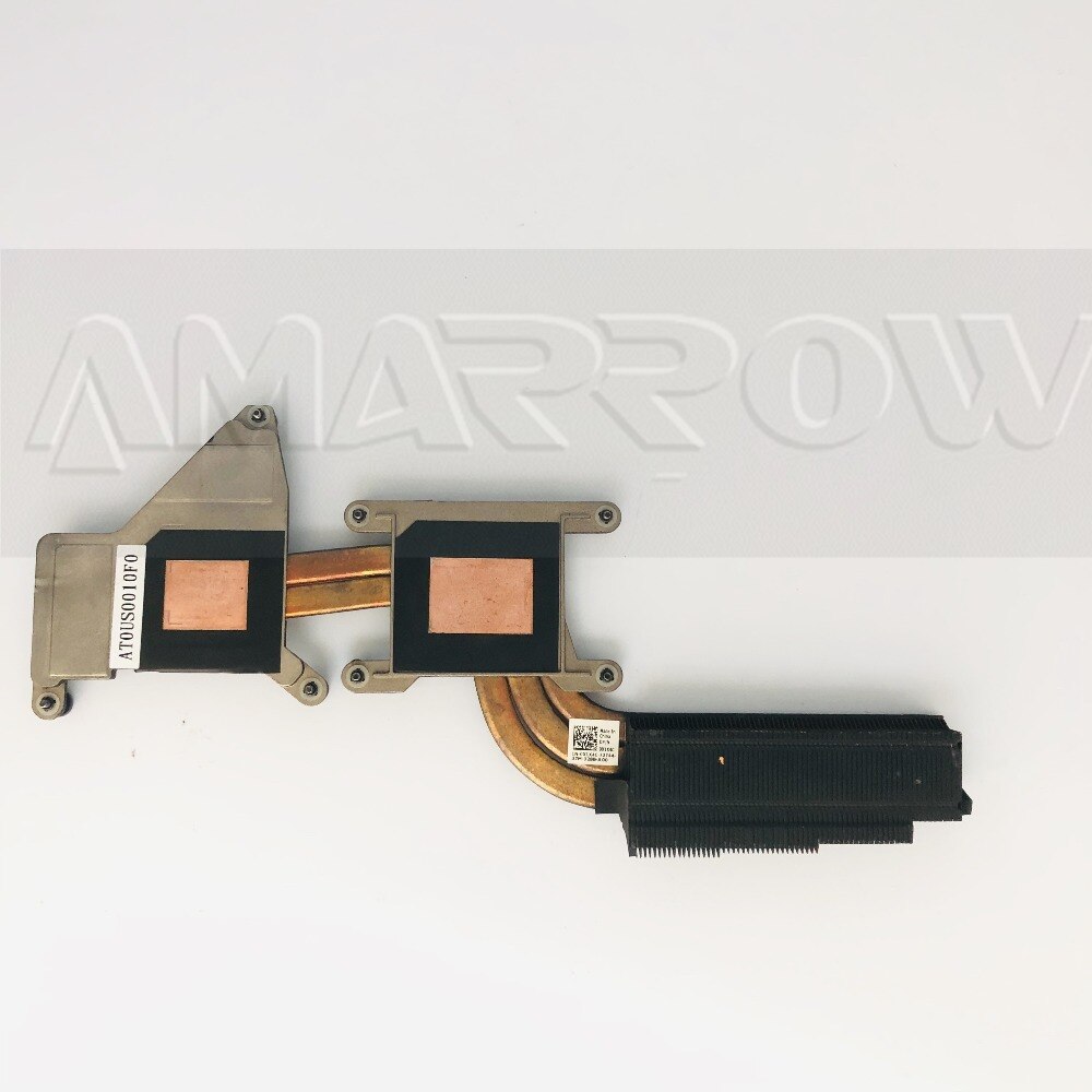 Original free shipping laptop heatsink cooling fan For DELL M14X R3 CPU heatsink 0X1X4C