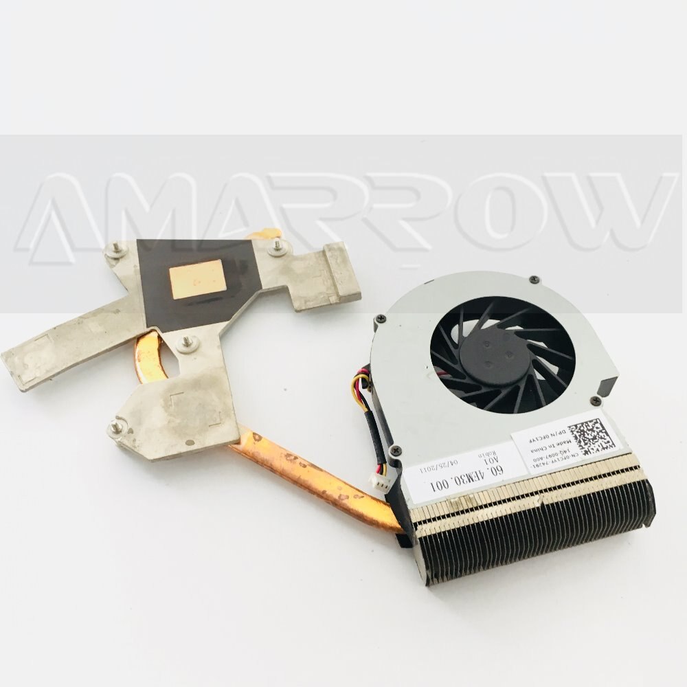 Original free shipping laptop heatsink cooling fan cpu cooler For DELL M5030 CPU heatsink 0FC1YF