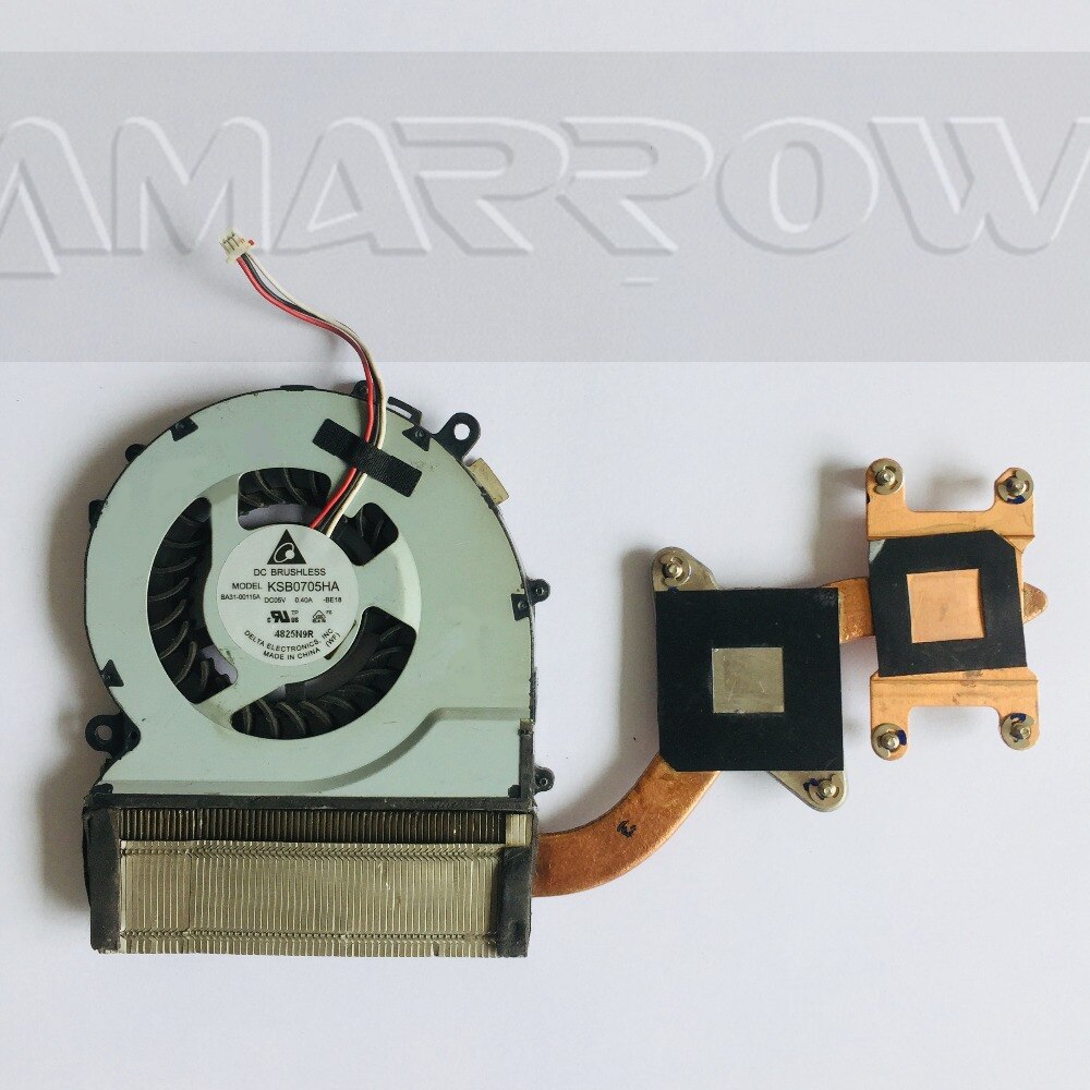 Original laptop heatsink cooling fan cpu cooler For SAMSUNG 455R4J 455R5J CPU heatsink Fan BA62-00938A