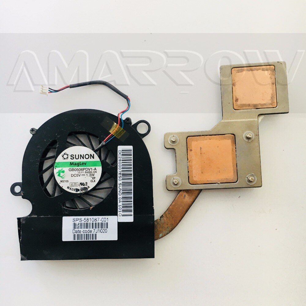 Original free shipping laptop heatsink cooling fan cpu cooler For HP 5310M CPU heatsink 581088-001 Original free shipping laptop heatsink cooling fan cpu cooler For HP 5310M CPU heatsink 581088-001