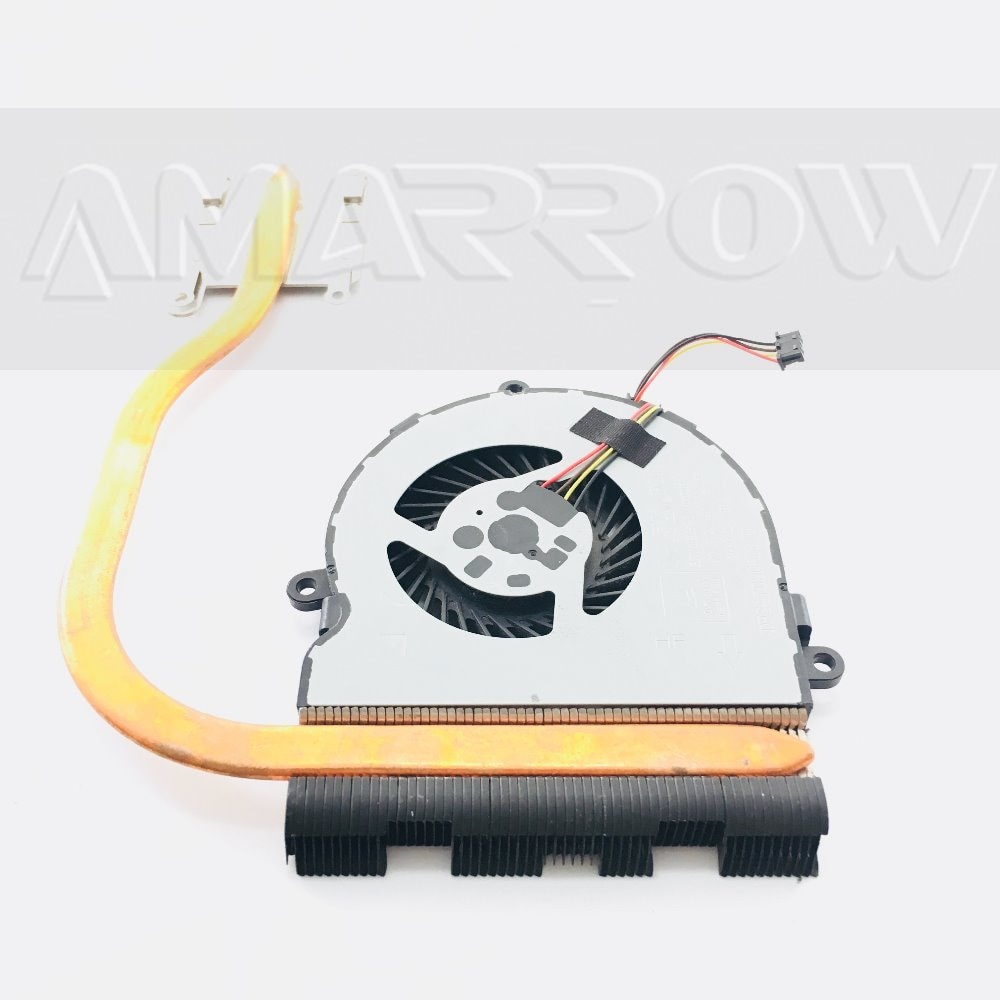 Original laptop heatsink cooling fan cpu cooler For HP 15-AF 15-AF131DX 15-AC 15-AC 15-BA 121DX 813947-001