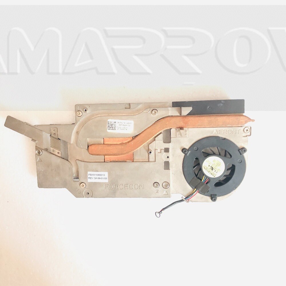Original laptop heatsink cooling fan cpu cooler For DELL Precision M6400 FX270 Graphics card heatsink 0H074K