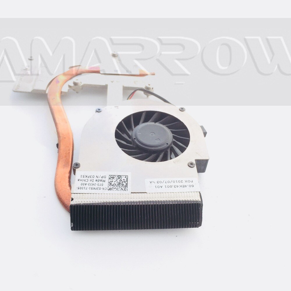 Original free shipping laptop heatsink cooling fan for Dell N4020 cooling heatsink with fan cooler 03FK51