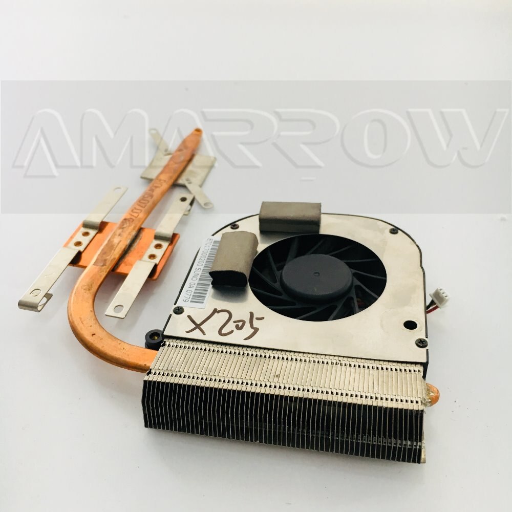 Original laptop heatsink cooling fan cpu cooler For asus X205 CPU heatsink Fan+brass AT017000300 Original laptop heatsink cooling fan cpu cooler For asus X205 CPU heatsink Fan+brass AT017000300