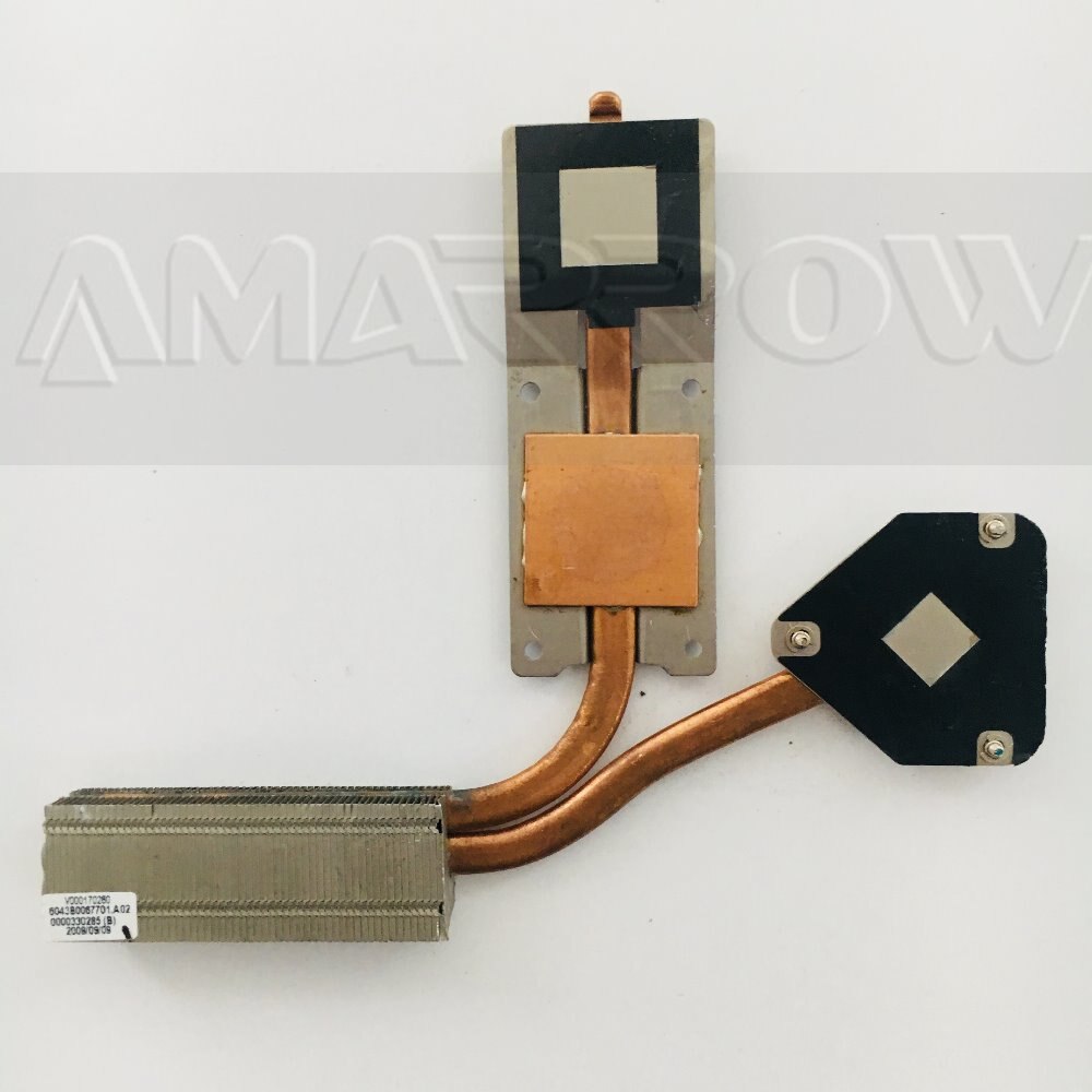 Original laptop heatsink cooling fan cpu cooler For TOSHIBA L510 L525 L536 L537 L538 L533 L531 heatsink