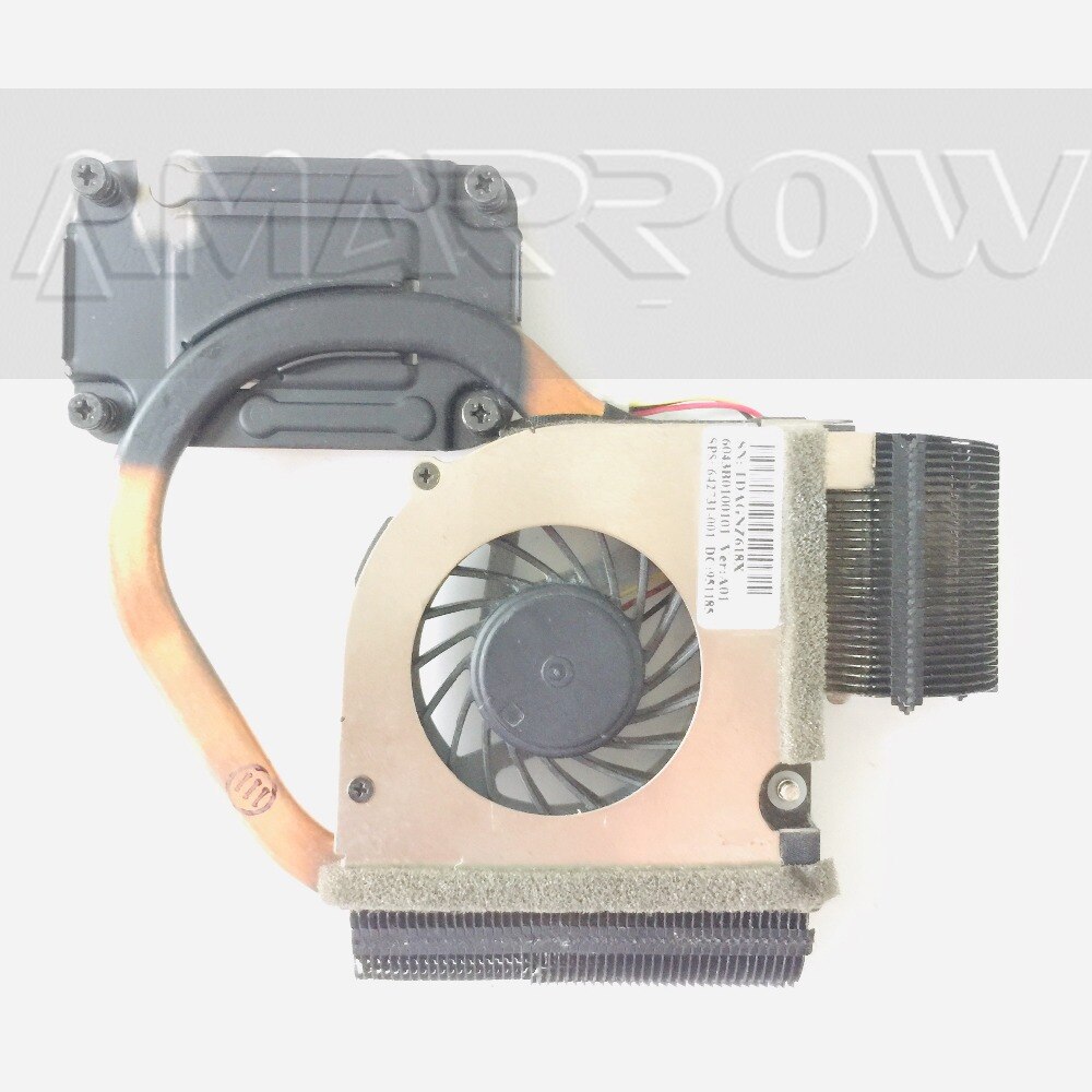 Original free shipping for HP G32 CQ32 DM4 DM4-1000 DV3-4000 cooling heatsink with fan Fixed UPU 642731-001 Original free shipping for HP G32 CQ32 DM4 DM4-1000 DV3-4000 cooling heatsink with fan Fixed UPU 642731-001