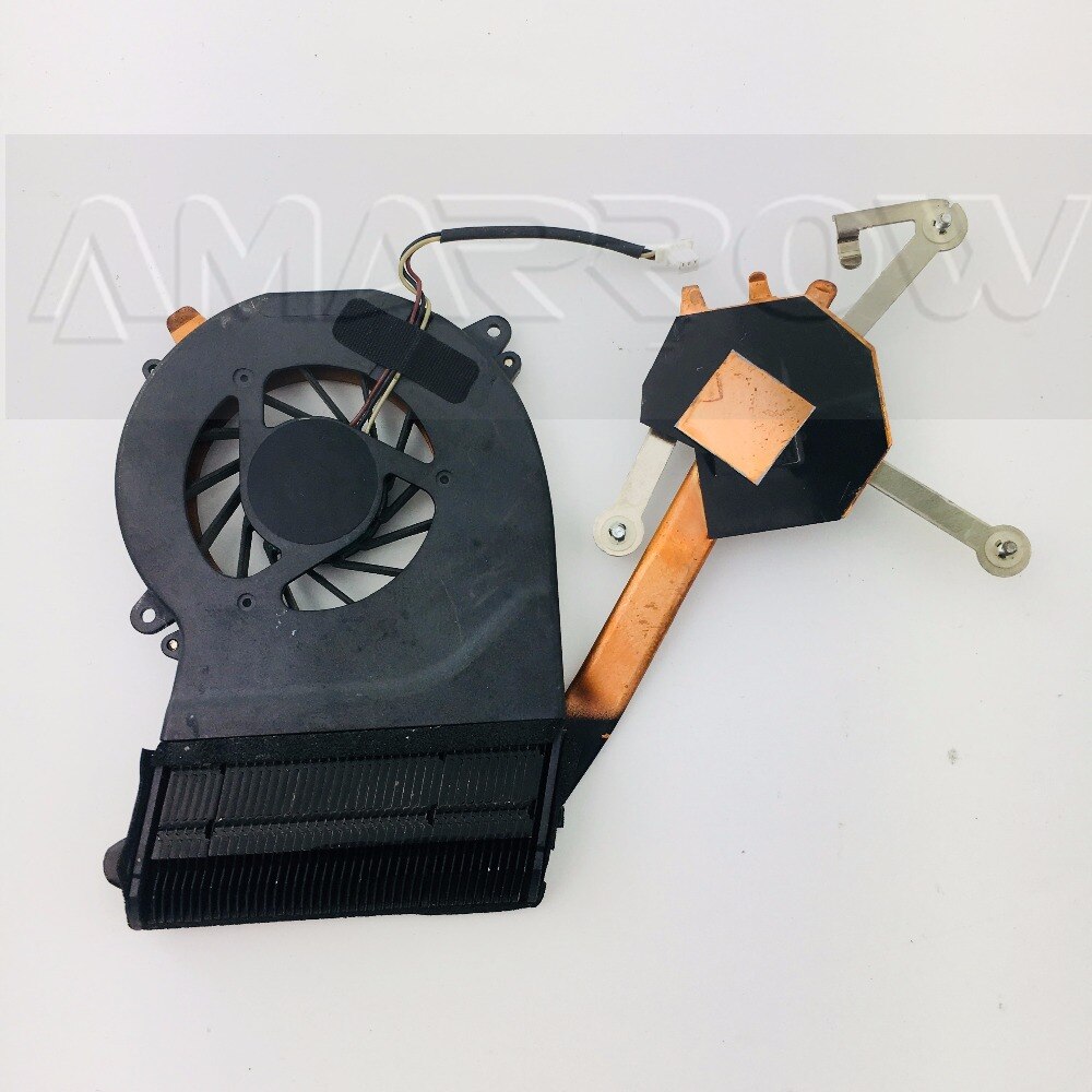 Original laptop heatsink cooling fan cpu cooler For HP ENVY 15 15-1200 15-1300 15T-1000 15T-1100 15T-1100SE heatsink 576838-001