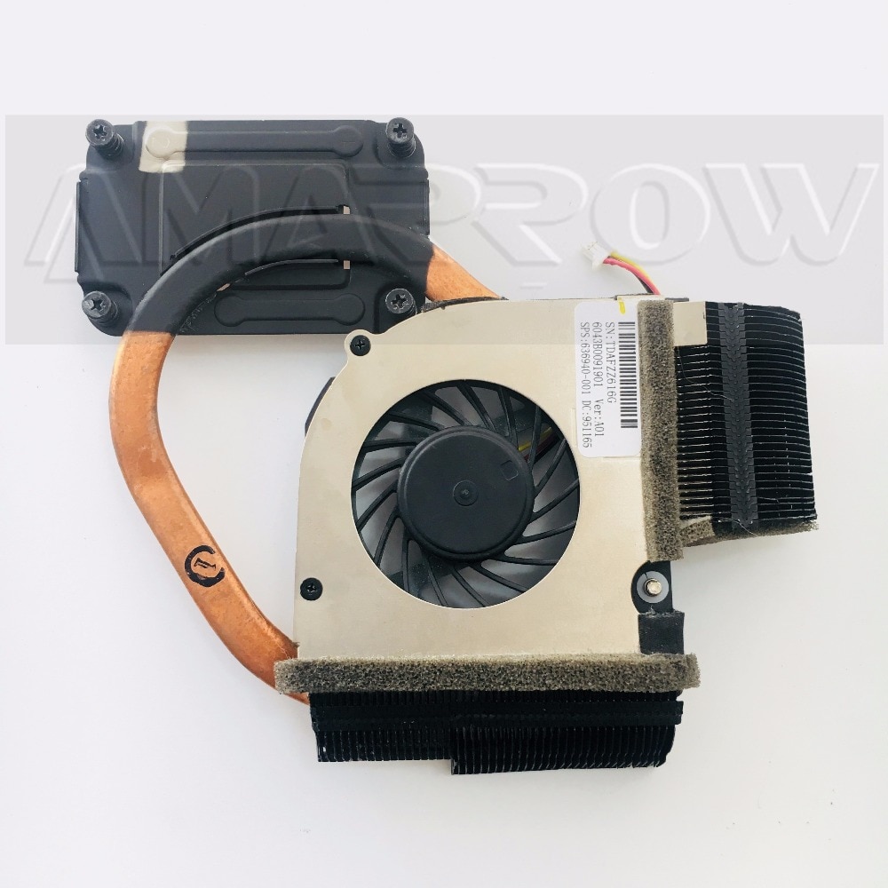 Original free shipping Laptop heatsink CPU Cooling fan for HP DM4 DM4-1000 cooling heatsink with fan 636940-001 642731-001