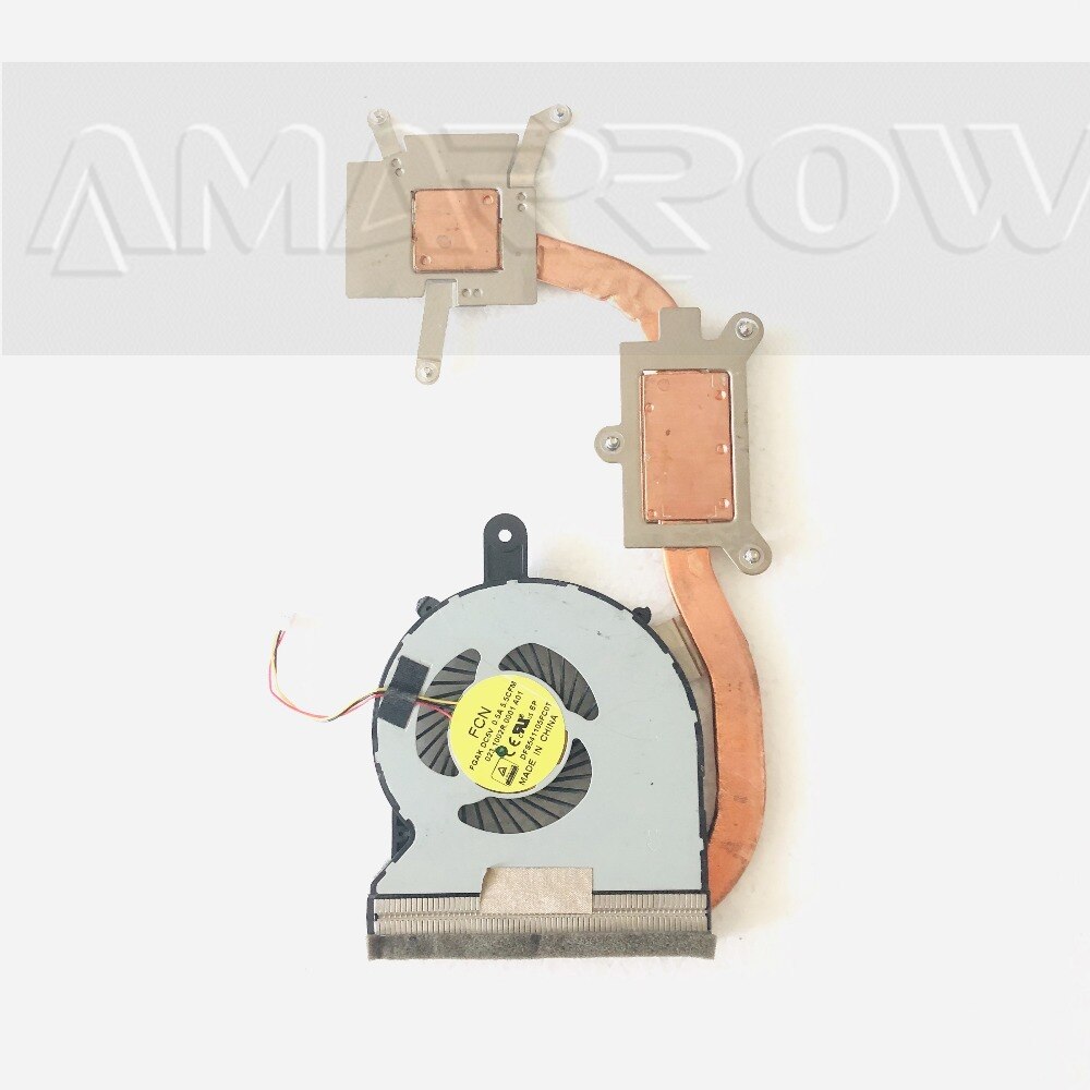 Original free shipping For DELL laptop heatsink cooling fan cpu cooler 3559 CPU heatsink 0PPT3P
