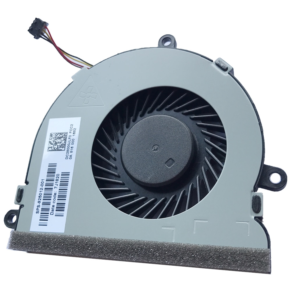 Computer Cooler Fans Laptops Replacement Accessories For HP TPN-C125 TPN-C130 TPN-c126 15-AC 15-AY 15-BA Notebook Cooling Fans Computer Cooler Fans Laptops Replacement Accessories For HP TPN-C125 TPN-C130 TPN-c126 15-AC 15-AY 15-BA Notebook Cooling Fans