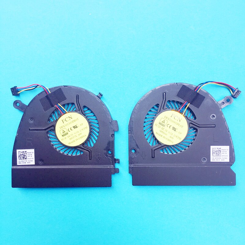 DFS501105PR0T FC5F Fan Dell Vostro 5460 5470 V5460 V5470 V5480 0HGT7X HGT7X OPPD50 0PPD50 DFS531005PL0T FC5D