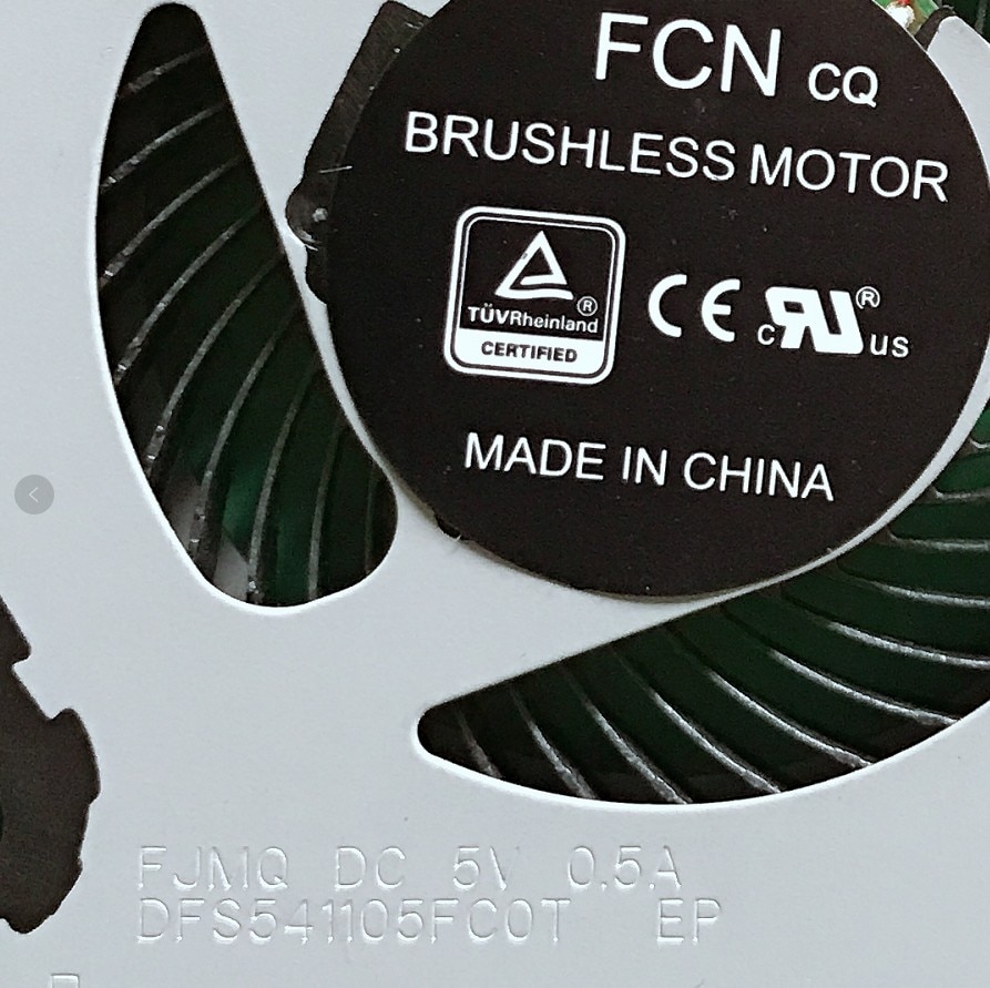 Fan Acer Aspire A314-31 A315-21 A315-31 A315-51 A315-52 A515-51 A515-51G DFS541105FC0T FJP5 FJMQ