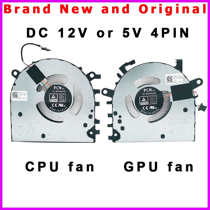 Lenovo IdeaPad 5 Pro DC12V 1A / DC5V 0.5A Cooling Fan DFS5K22B05673Q DFS5K22115572Q