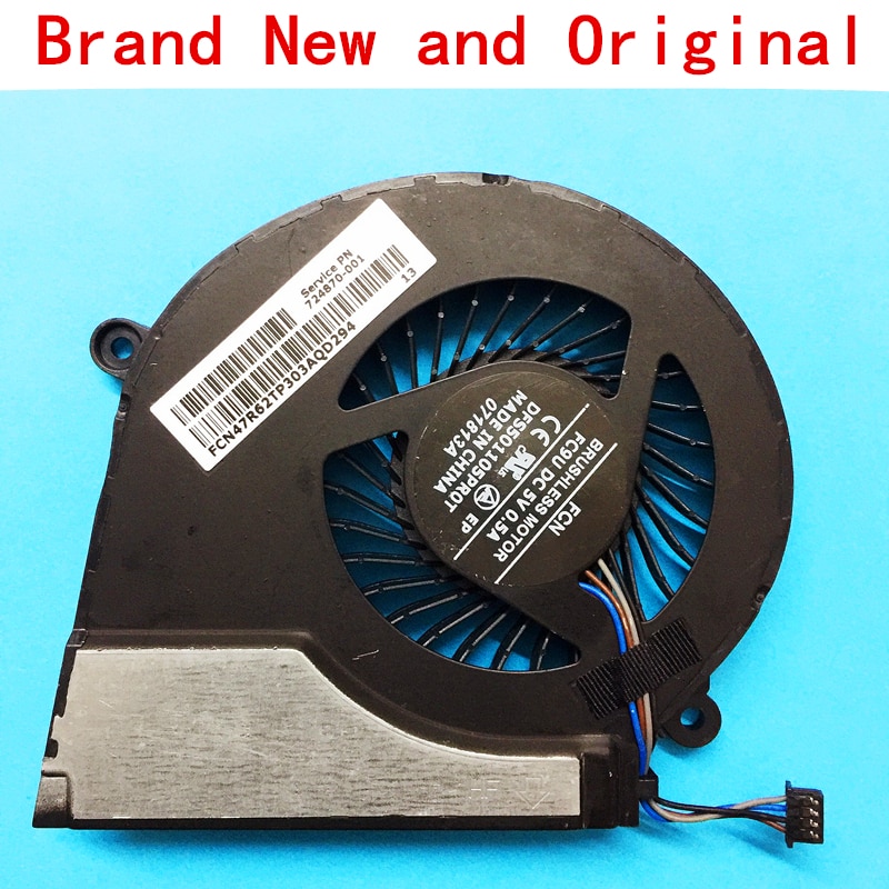 Heatsink Fan 46R62HSTPE0 736260-001 DFS501105PR0T FC9U HP Pavilion 14-E 15-E 17-E Heatsink Fan 46R62HSTPE0 736260-001 DFS501105PR0T FC9U HP Pavilion 14-E 15-E 17-E