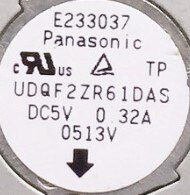 Cooling Fan UDQF2ZR61DAS Asus N82 N82EI N82J N82JG N82N N82JV E233037