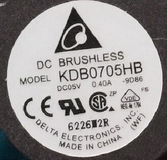 Cooling Fan KDB0705HB 9D86 Asus X8A X8AIN X8AI X8AC X8AIP X8AAF K40AF K40AB K40IN K50AB K50AD