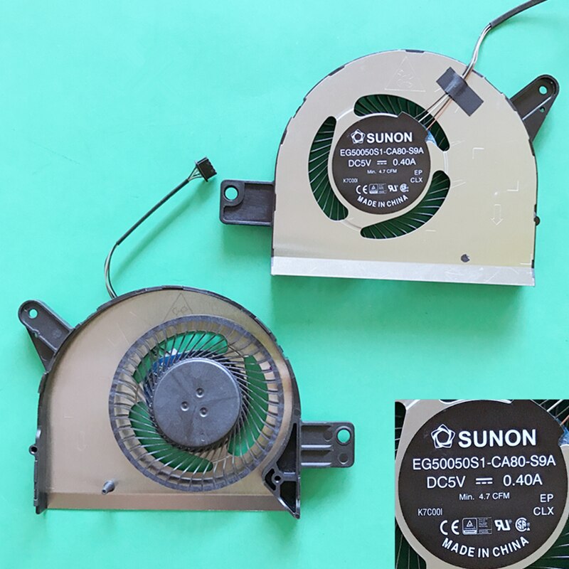 Fan Dell Latitude 5580 DC28000IYSL E5580 EG50050S1-CA90-S9A 09VK27 0314FC Fan Dell Latitude 5580 DC28000IYSL E5580 EG50050S1-CA90-S9A 09VK27 0314FC