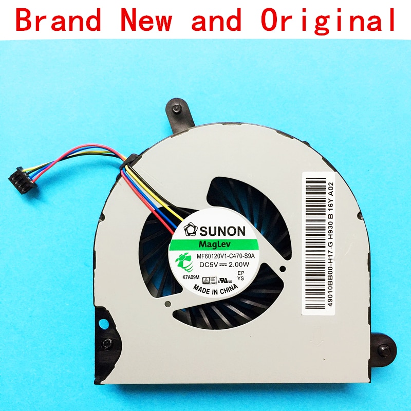 Cooling Fan MF60120V1-C470-S9A HP Probook Elitebook 8570P 6570B 49010B900-600-G
