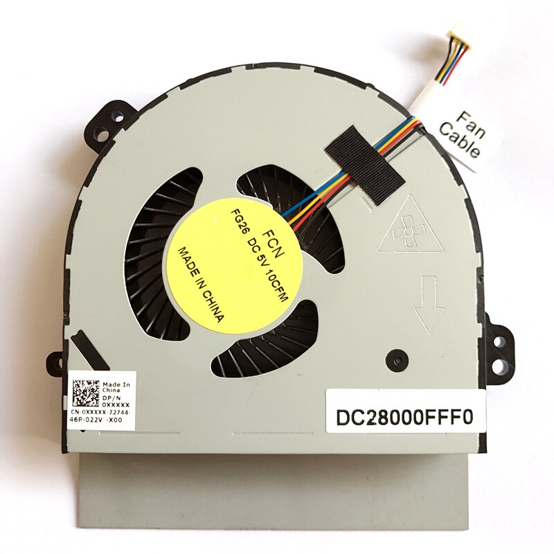 Fan FG26 DFS200805000T Dell Alienware 15 17 R2 970M M17X DC28000FFF0 0MYX41