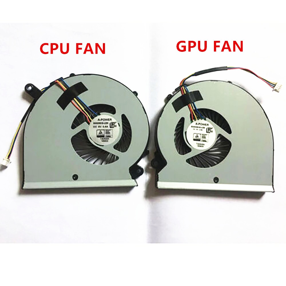 Cooling Fan Gigabyte Aero15 RP64W RP65W BS5005HS-U2M BS5005HS-U2N