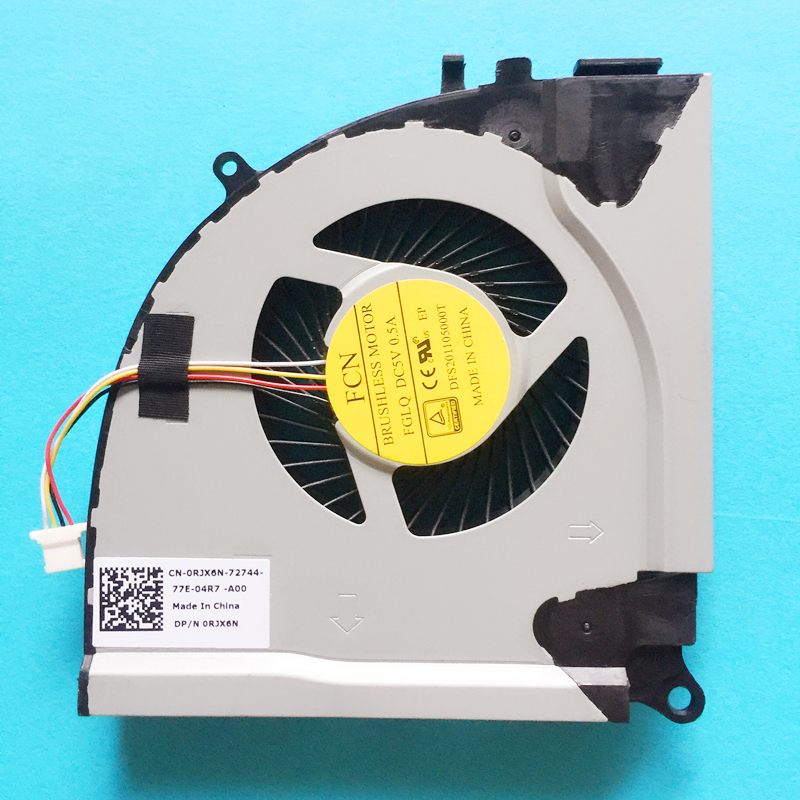 Cooling Fan 0RJX6N 04X5CY Dell Inspiron 15 7557 5577 7000 7559