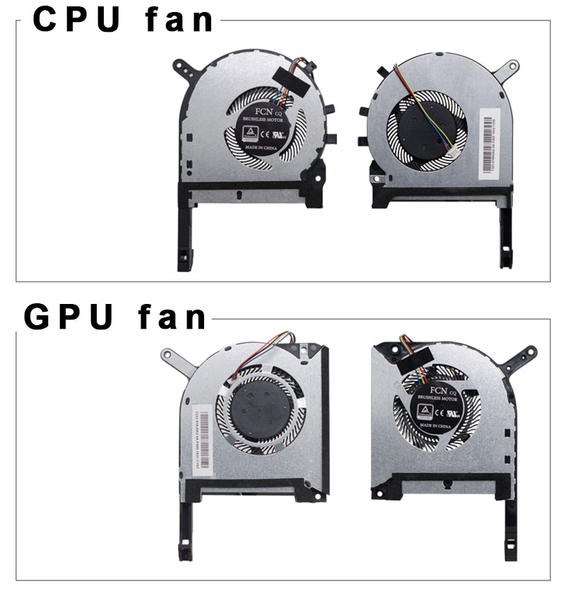 Cooling Fan Asus TUF Gaming A15 FA506 IV FA506IU FA506IH FX506 IU FX506LH