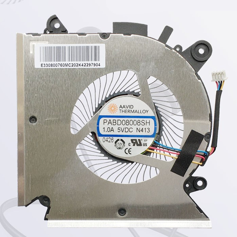 MSI GF63 8RC 8RD MS-16R1 MS-16R2 PABD08008SH N413 E322500300A Cooling Fan MSI GF63 8RC 8RD MS-16R1 MS-16R2 PABD08008SH N413 E322500300A Cooling Fan
