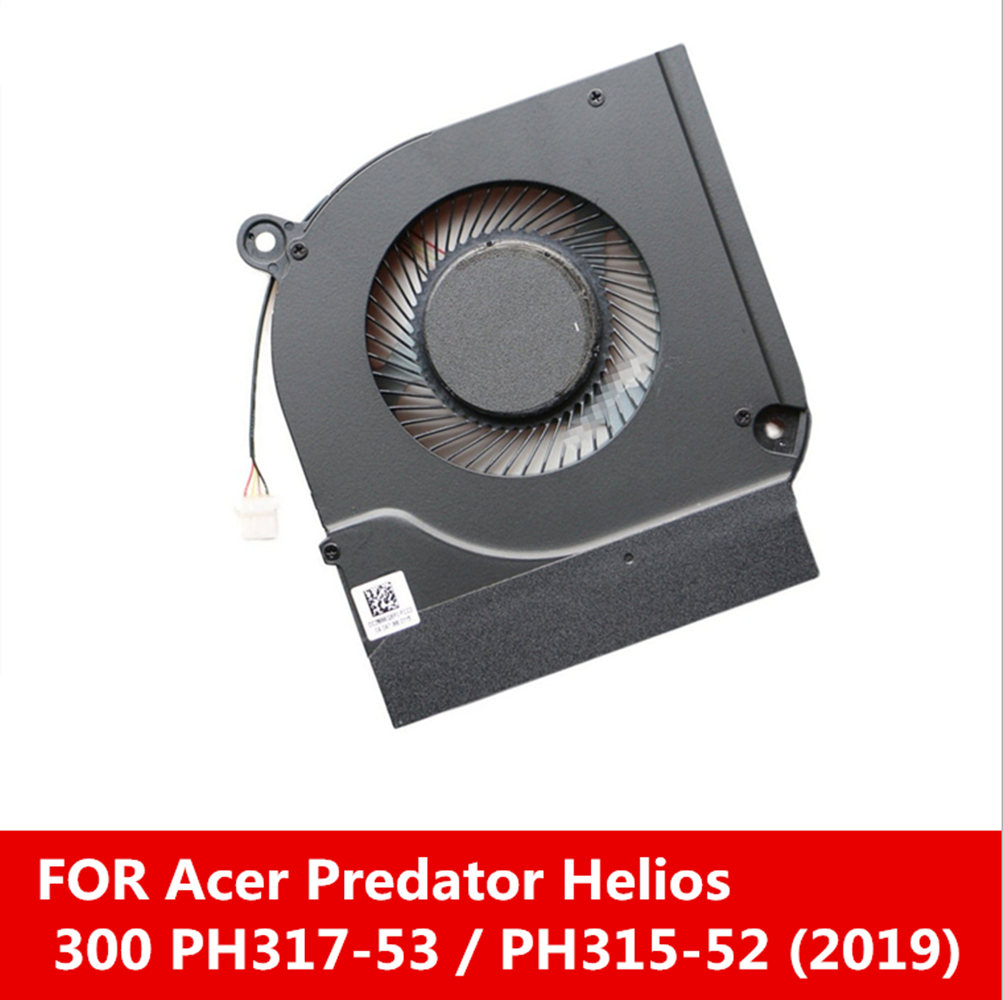 Cooling Fan Predator Helios 300 PH315-52 PH317-53 PH315-52-79LT PH317-53-71W3 PH317-53-795U DC28000QEF0