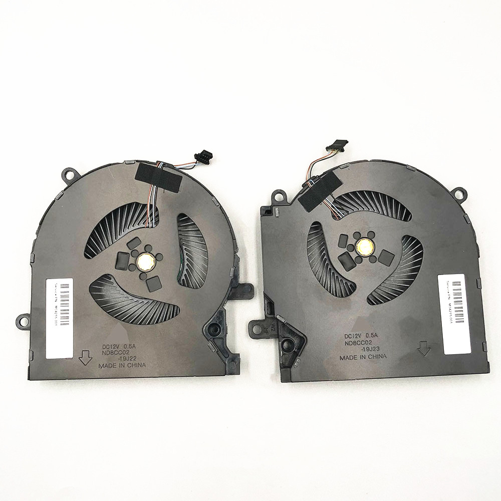 Cooling Fan HP Omen 15-EK TPN-Q236 M04216-001 ND8CC02-19j22 ND8CC02-19j23 M04215-001