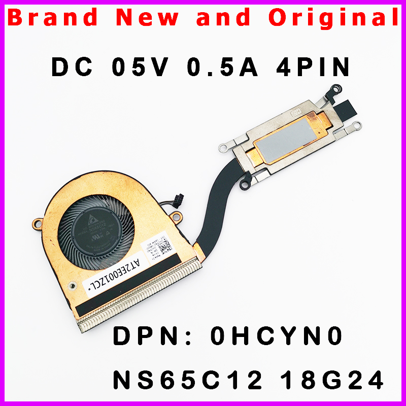 Heatsink Fan 0HCYN0 Latitude 7400 AT2EE001ZCL NS65C12 18G24 Heatsink Fan 0HCYN0 Latitude 7400 AT2EE001ZCL NS65C12 18G24