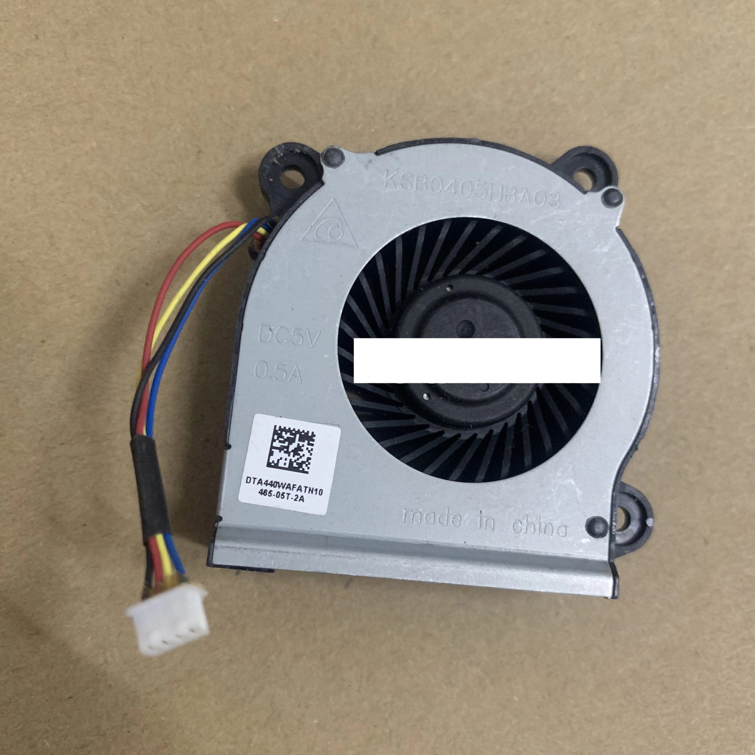 Cooling Fan KSB0405HBA03 DTA440WAFAN10 4Pin