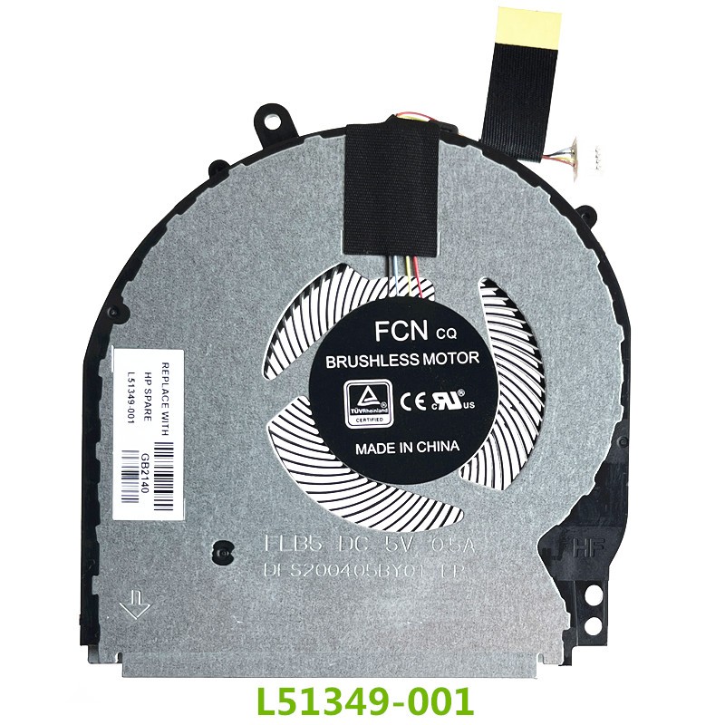 L51349-001 FLB5 DFS200405BY01 Cooling Fan HP TPN-W140 15-DQ 15-DQ0 /></p> <p>FLB5 DFS200405BY01</p> <p>Situation: Emblem new and unique</p> <p>Pls take a look at product pictures ahead of purchasing! pictures base on actual shoot, please touch with us in the event you doubt, thank you. We will be able to send pieces inside 48 hours after your cost is cleared, vacation apart from. If you wish to make a choice expedited transport strategy to supply your merchandise please touch us and we will be able to take a look at our perfect to reach it.</p></div></div><div id=