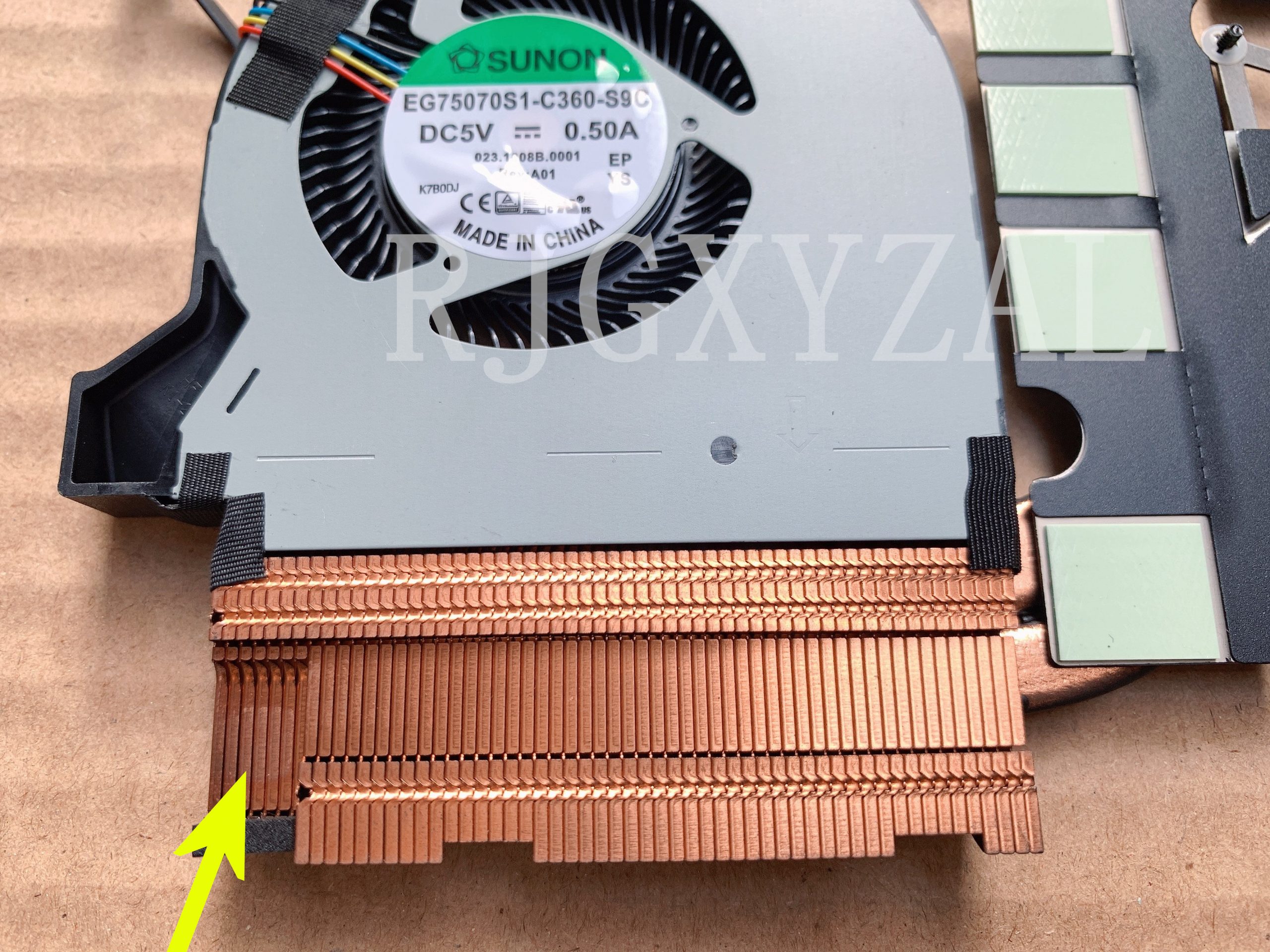 SNN4600B2010001 Heatsink Fan EG75070S1-C360-S9C EG75070S1-C350-S9C